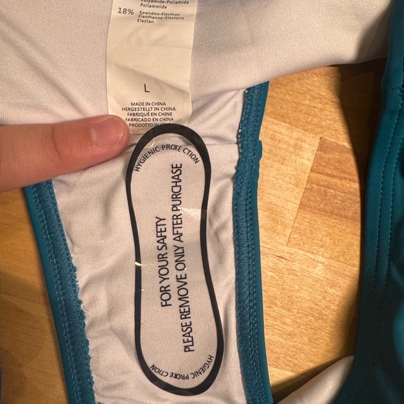 Teal Women's Bikini Set - Picture 6 of 7